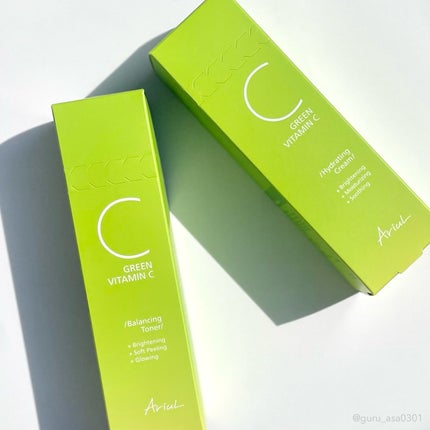 アリウル グリーンビタミンC バランシングトナー/Ariul/化粧水を使ったクチコミ(7枚目)