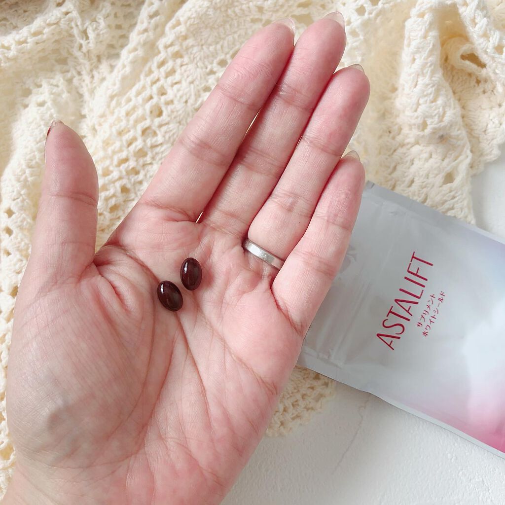 アスタリフト サプリメント ホワイトシールド/アスタリフト/美容サプリメントを使ったクチコミ(2枚目)