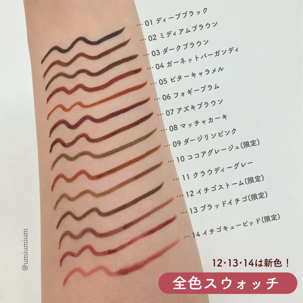 クリーミータッチライナー/キャンメイク/ジェルアイライナーを使ったクチコミ（3枚目）