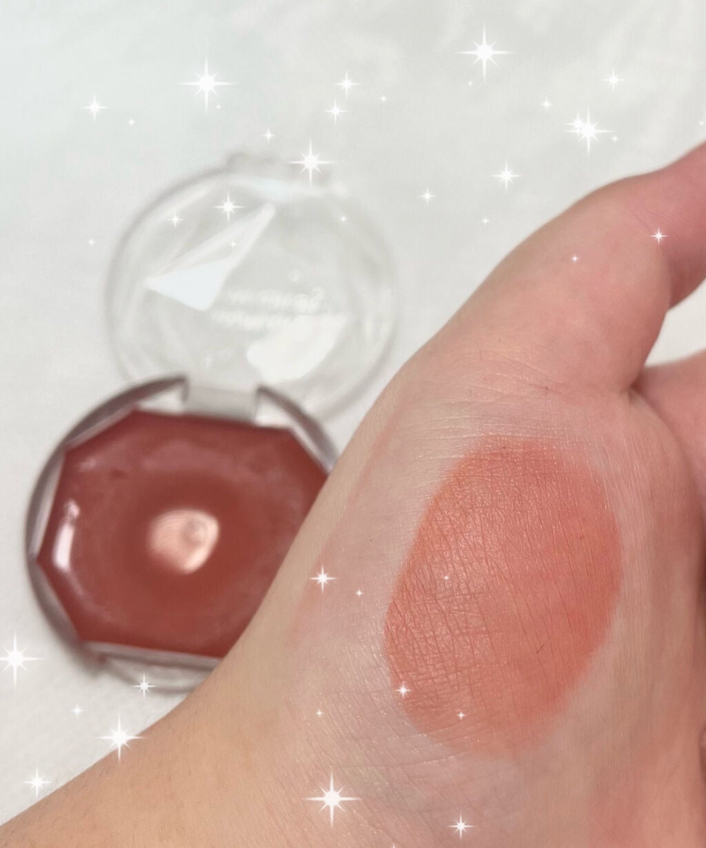 クリームチーク/キャンメイク/ジェル・クリームチークを使ったクチコミ(2枚目)