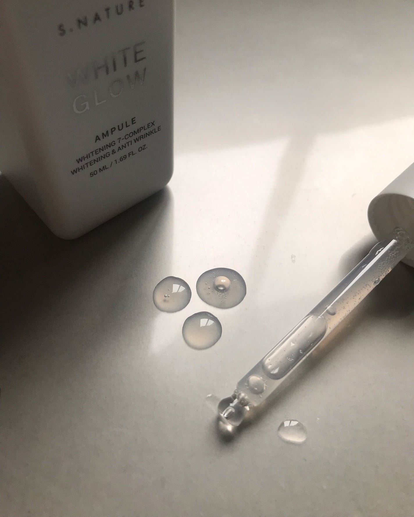 ホワイトグロウアンプル/S.NATURE/美容液を使ったクチコミ(3枚目)