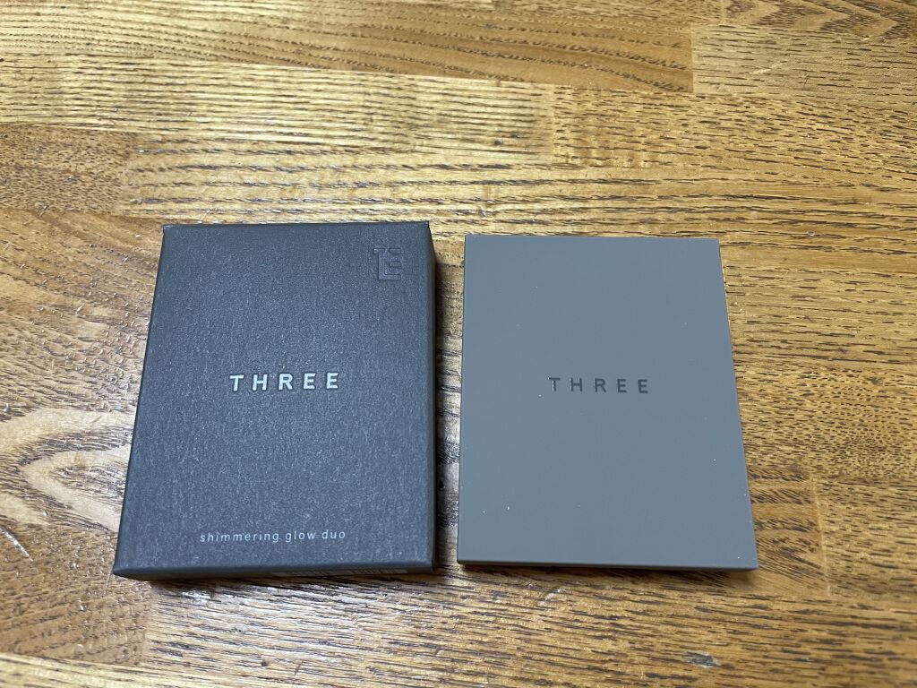 THREE シマリング グロー デュオ/THREE/クリームハイライトを使ったクチコミ（2枚目）