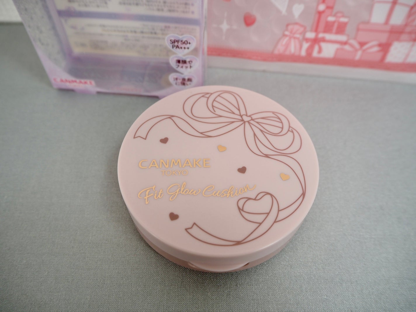 フィットグロウクッション/キャンメイク/クッションファンデーションを使ったクチコミ(3枚目)