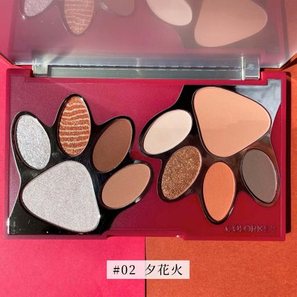 トラ十色アイシャドウパレット/COLORKEY/アイシャドウパレットを使ったクチコミ(4枚目)