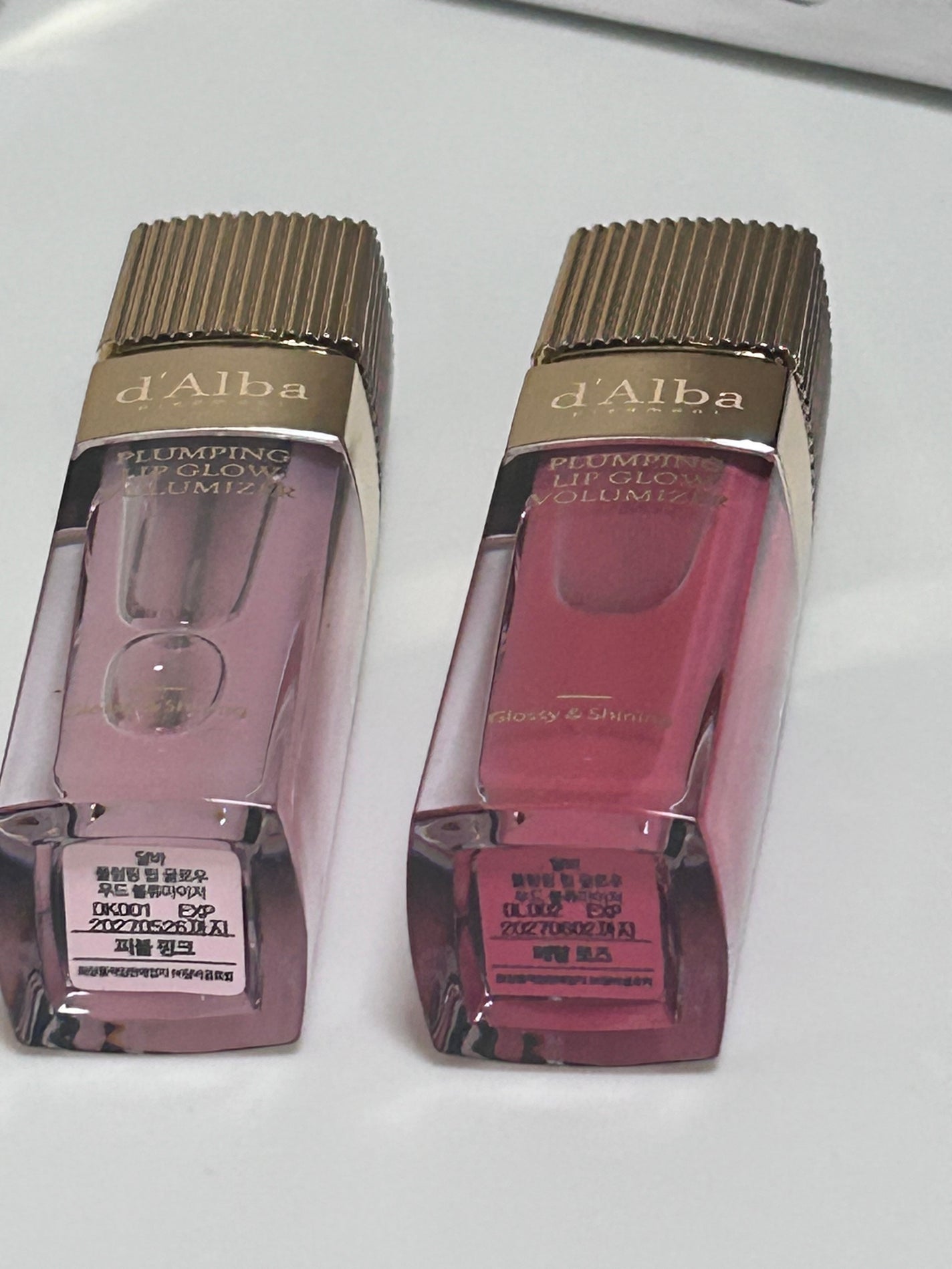 ダルバ プランピンクグロウボリューマイザー/ダルバ/リップグロスを使ったクチコミ(3枚目)