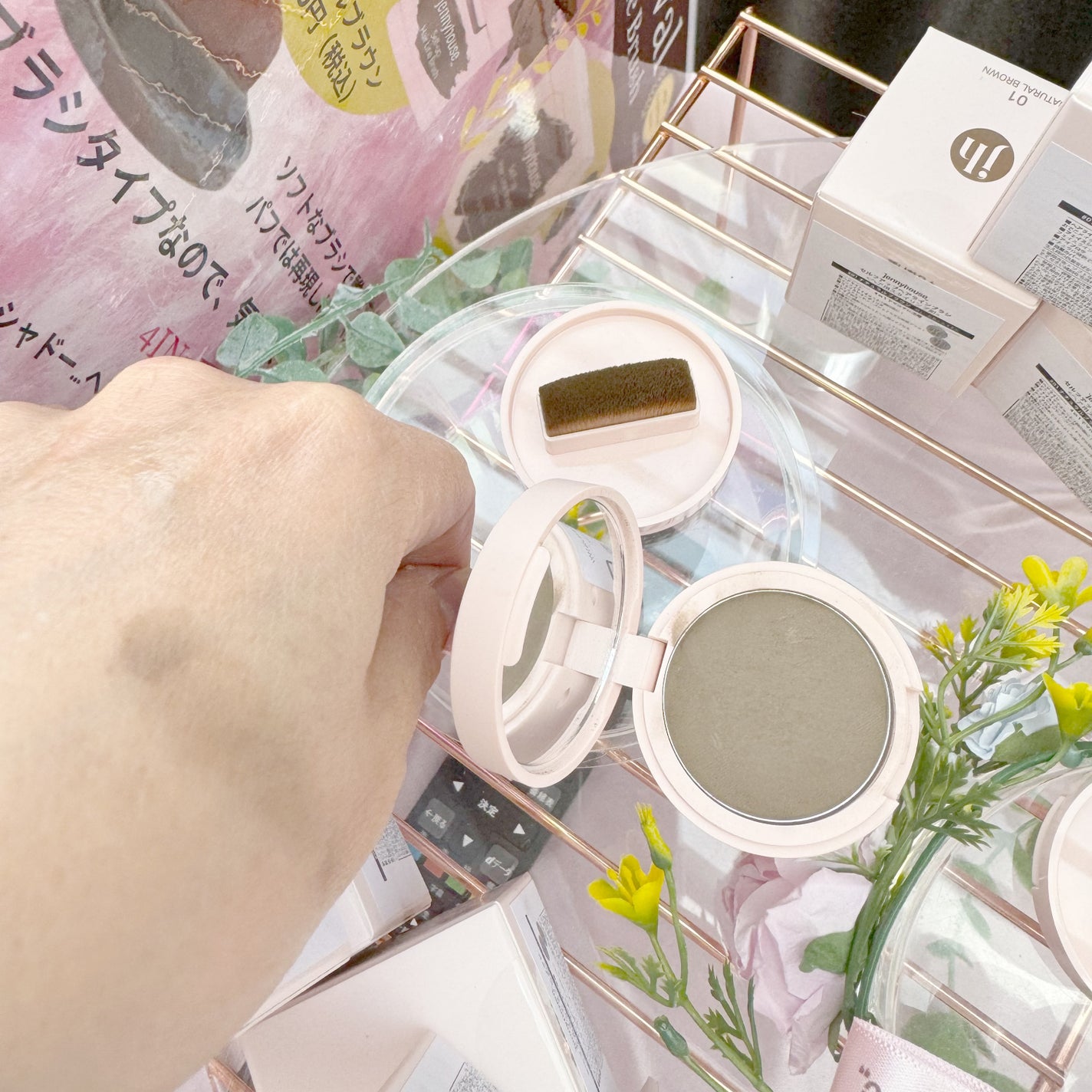 セルフアップヘアラインブラシ/jenny house/ヘアカラーを使ったクチコミ(3枚目)