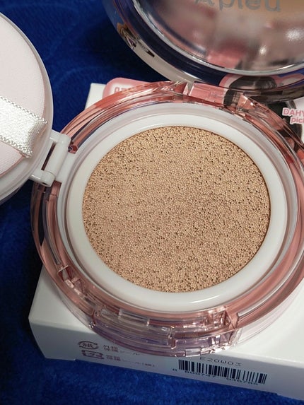 スキンケア ウォーターロッククッション /A’pieu/クッションファンデーションを使ったクチコミ(4枚目)