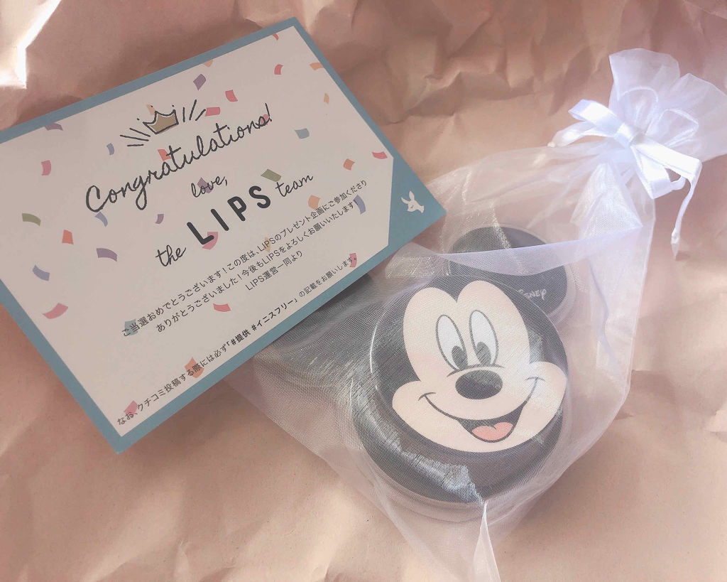 ポアブラー パウダー Disney Limited Edition/innisfree/プレストパウダーを使ったクチコミ（1枚目）