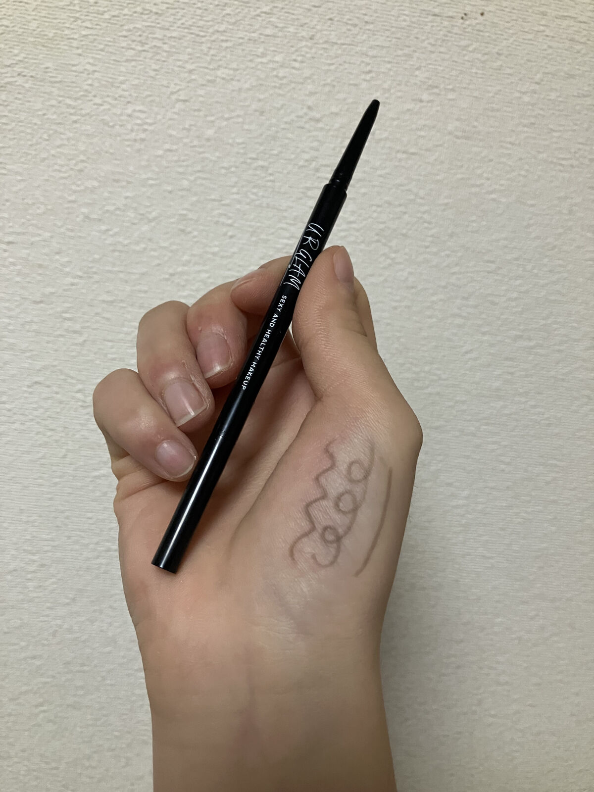 スリムスケッチアイブロウペンシル/U R GLAM/アイブロウペンシルを使ったクチコミ（2枚目）