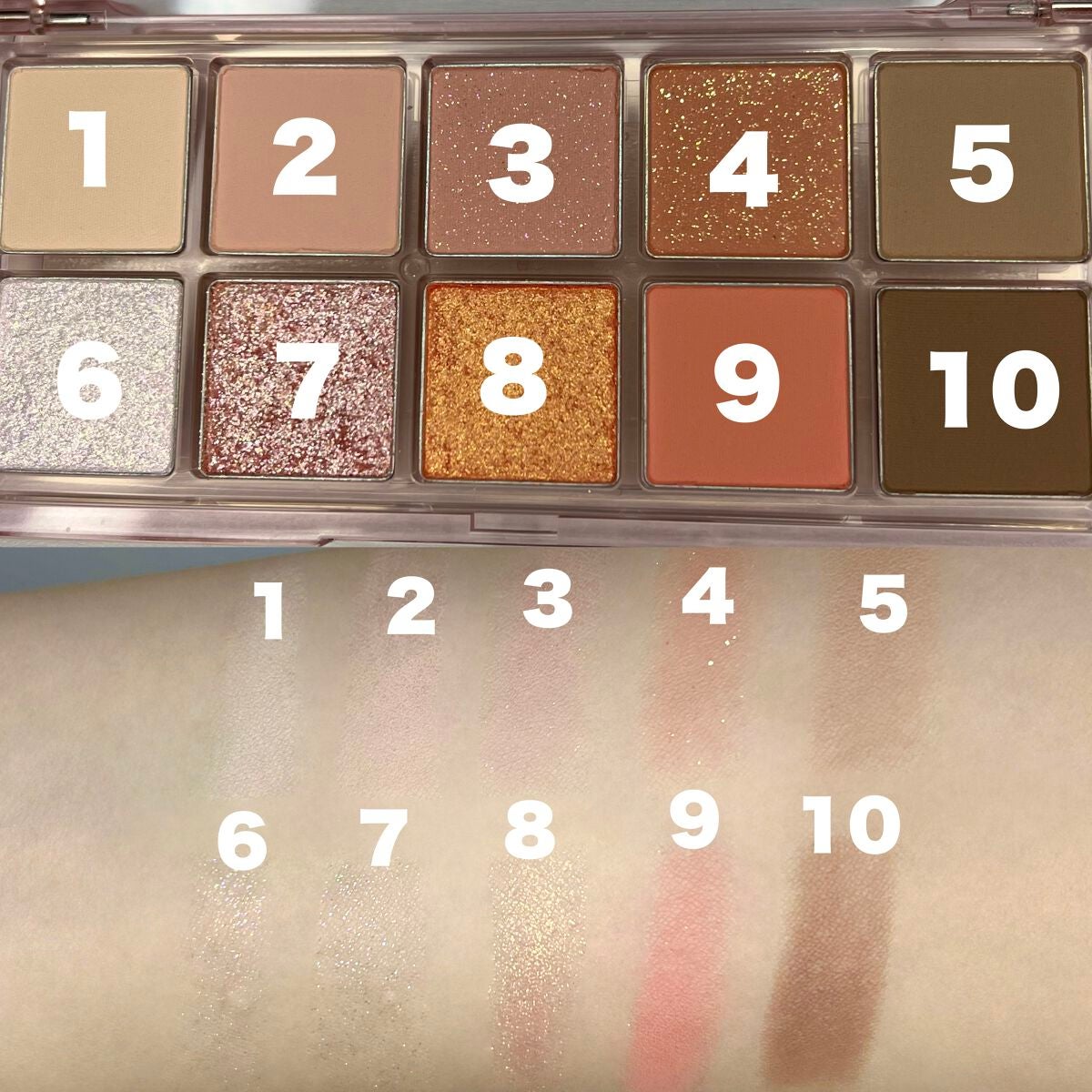 ベターザンパレット/rom&nd/アイシャドウパレットを使ったクチコミ(3枚目)