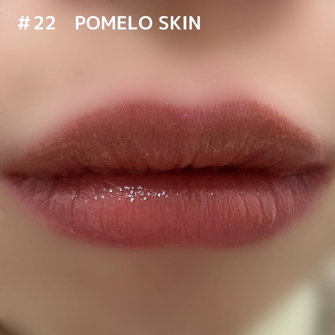 ジューシーラスティングティント/rom&nd/リップティントを使ったクチコミ（3枚目）