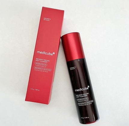 レッドアクネ ボディピーリングショット/MEDICUBE/ピーリングを使ったクチコミ(1枚目)