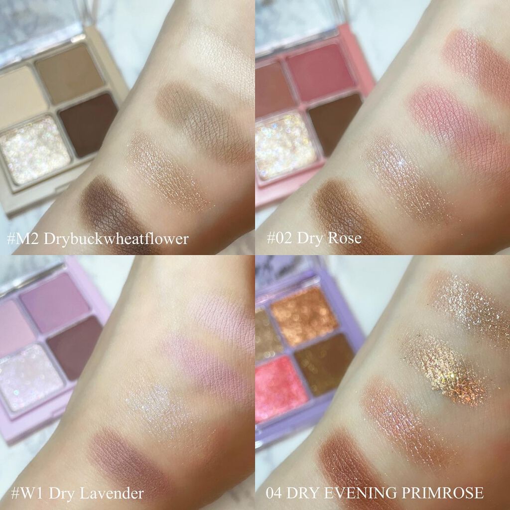 ベターザンアイズ/rom&nd/アイシャドウパレットを使ったクチコミ（3枚目）