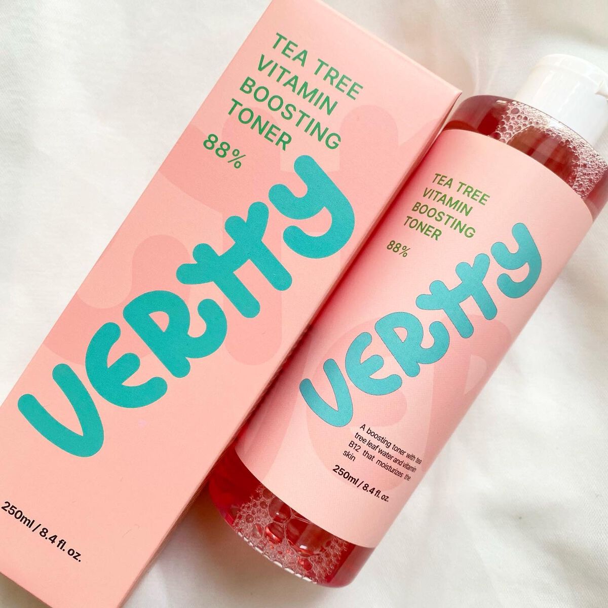 ティーツリー88%ビタミンブースティングトナー/Vertty/化粧水を使ったクチコミ(2枚目)