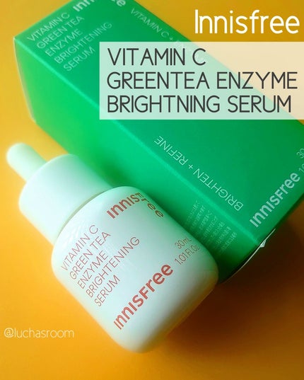 ビタC グリーンティーエンザイム ブライト セラム/innisfree/美容液を使ったクチコミ(1枚目)