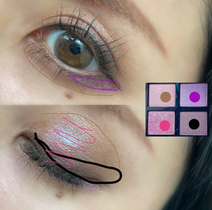 アイ カラー クォード/TOM FORD BEAUTY/アイシャドウパレットを使ったクチコミ(3枚目)