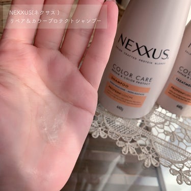 リペアアンドカラープロテクト ヘアマスク/NEXXUS(ネクサス)/洗い流すヘアトリートメントを使ったクチコミ（3枚目）