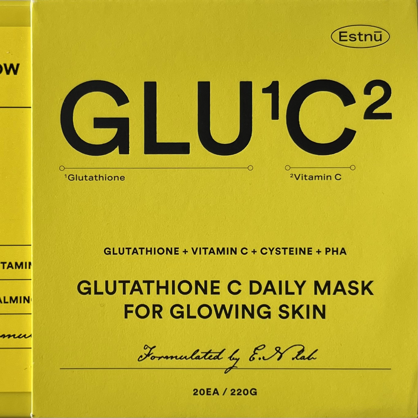 グルタチオンＣグローデイリーマスク/ESTHER FORMULA/シートマスク・パックを使ったクチコミ（1枚目）