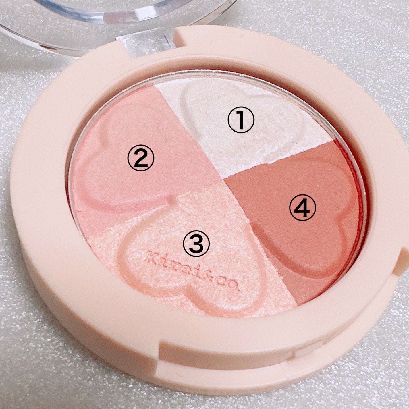 グロウパウダーチーク/Kirei&co./パウダーチークを使ったクチコミ(2枚目)