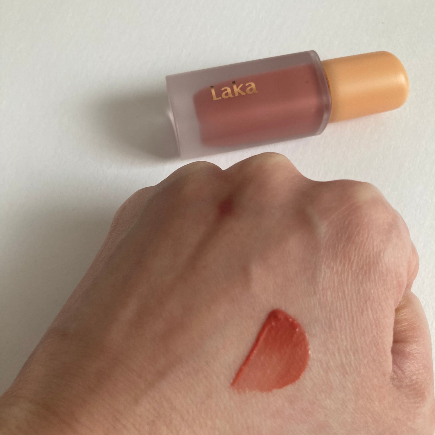 フルーティーグラムティント/Laka/リップティントを使ったクチコミ(2枚目)