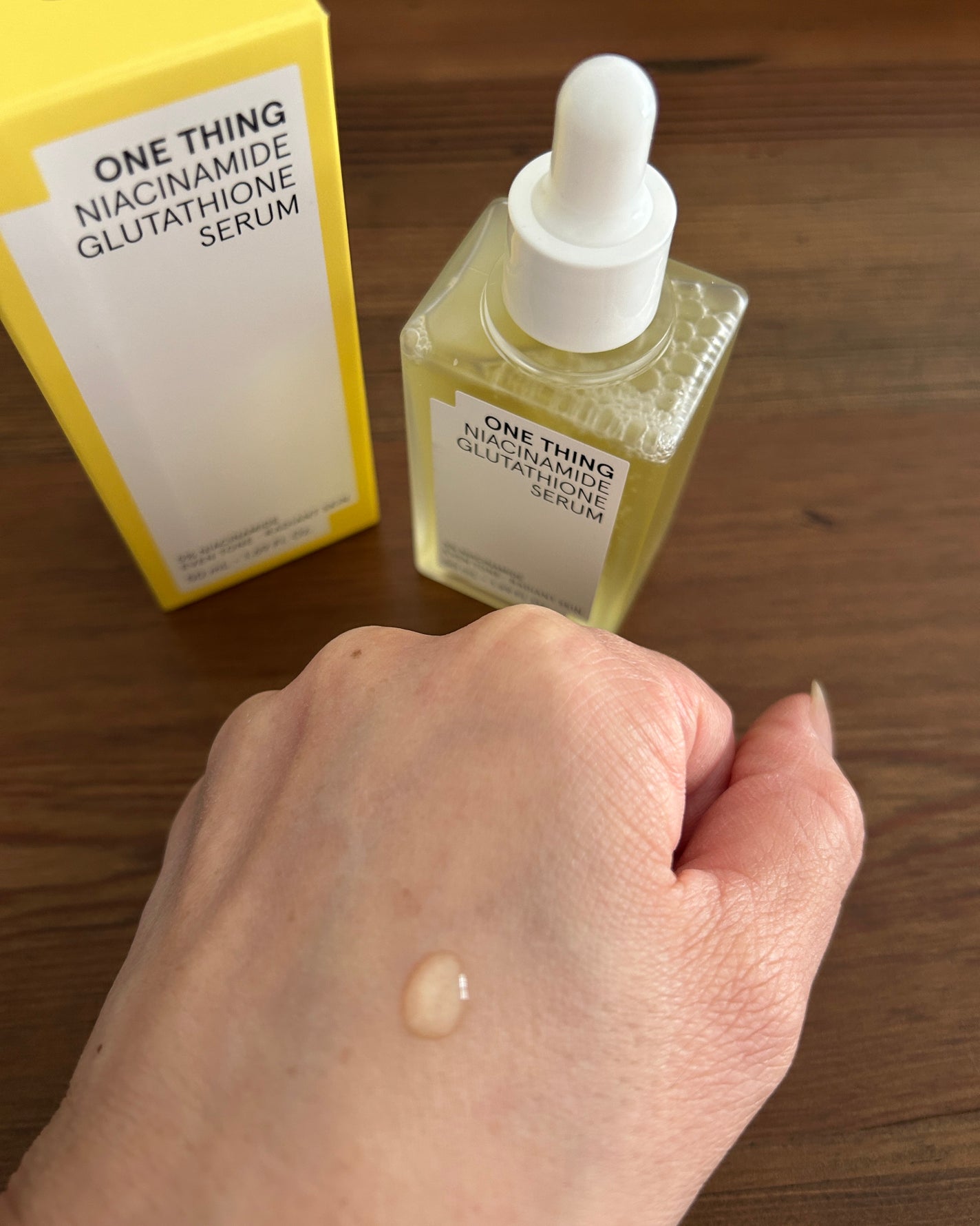 ナイアシンアミドグルタチオンセラム/ONE THING/美容液を使ったクチコミ(3枚目)