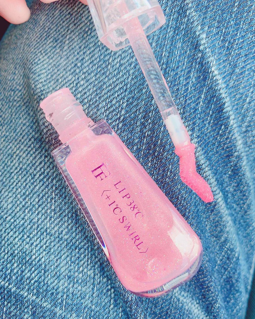 LIP38℃<+1℃ SWIRL:渦>/UZU BY FLOWFUSHI/リップケアを使ったクチコミ(1枚目)