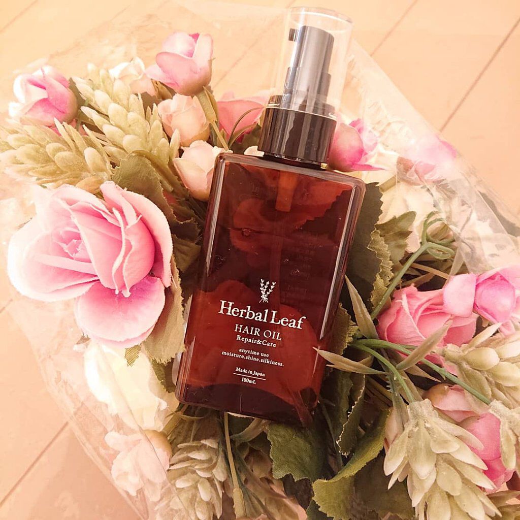 オーガニックヘアオイル フレッシュティーの香り/ハーバルリーフ/ヘアオイルを使ったクチコミ（1枚目）