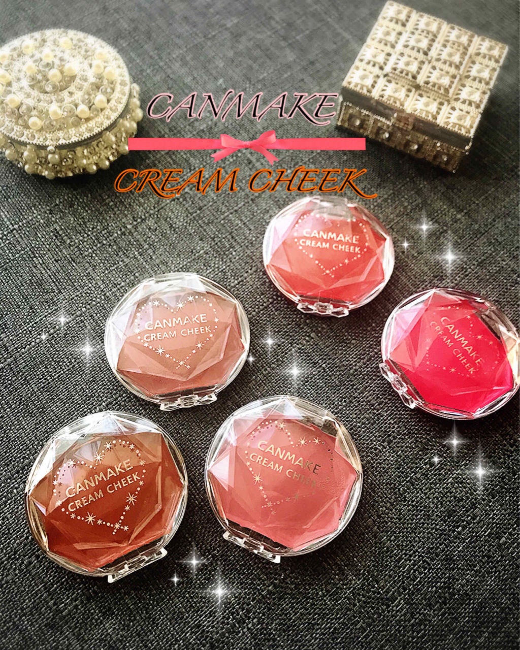 クリームチーク/キャンメイク/ジェル・クリームチークを使ったクチコミ(1枚目)