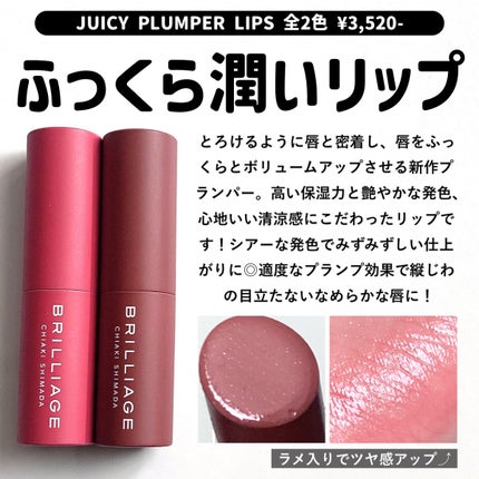 ジューシー プランパー リップス/ブリリアージュ/リッププランパーを使ったクチコミ(2枚目)