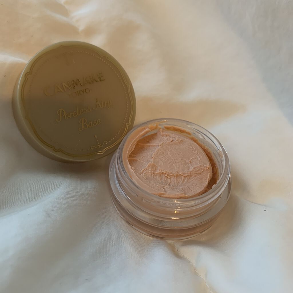 ポアレスエアリーベース/キャンメイク/化粧下地を使ったクチコミ（2枚目）