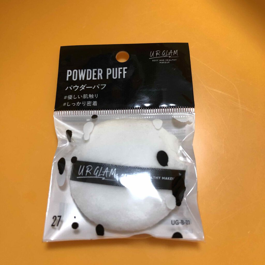 UR GLAM POWDER PUFF/U R GLAM/パフ・スポンジを使ったクチコミ(1枚目)