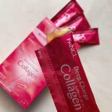ディープチャージ  コラーゲン スティックゼリー/ファンケル/美容サプリメントを使ったクチコミ(3枚目)