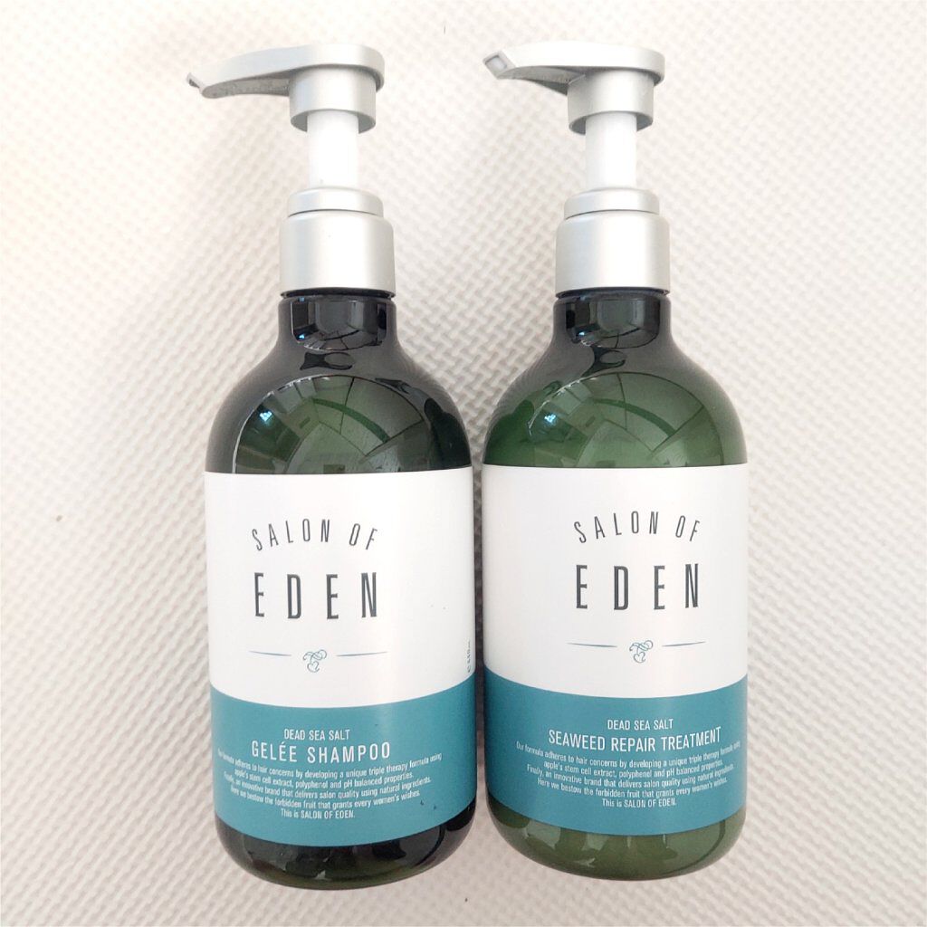 サロンオブエデン ジュレ シャンプー Ｍ／トリートメント Ｍ		/SALON OF EDEN/市販シャンプーを使ったクチコミ（1枚目）