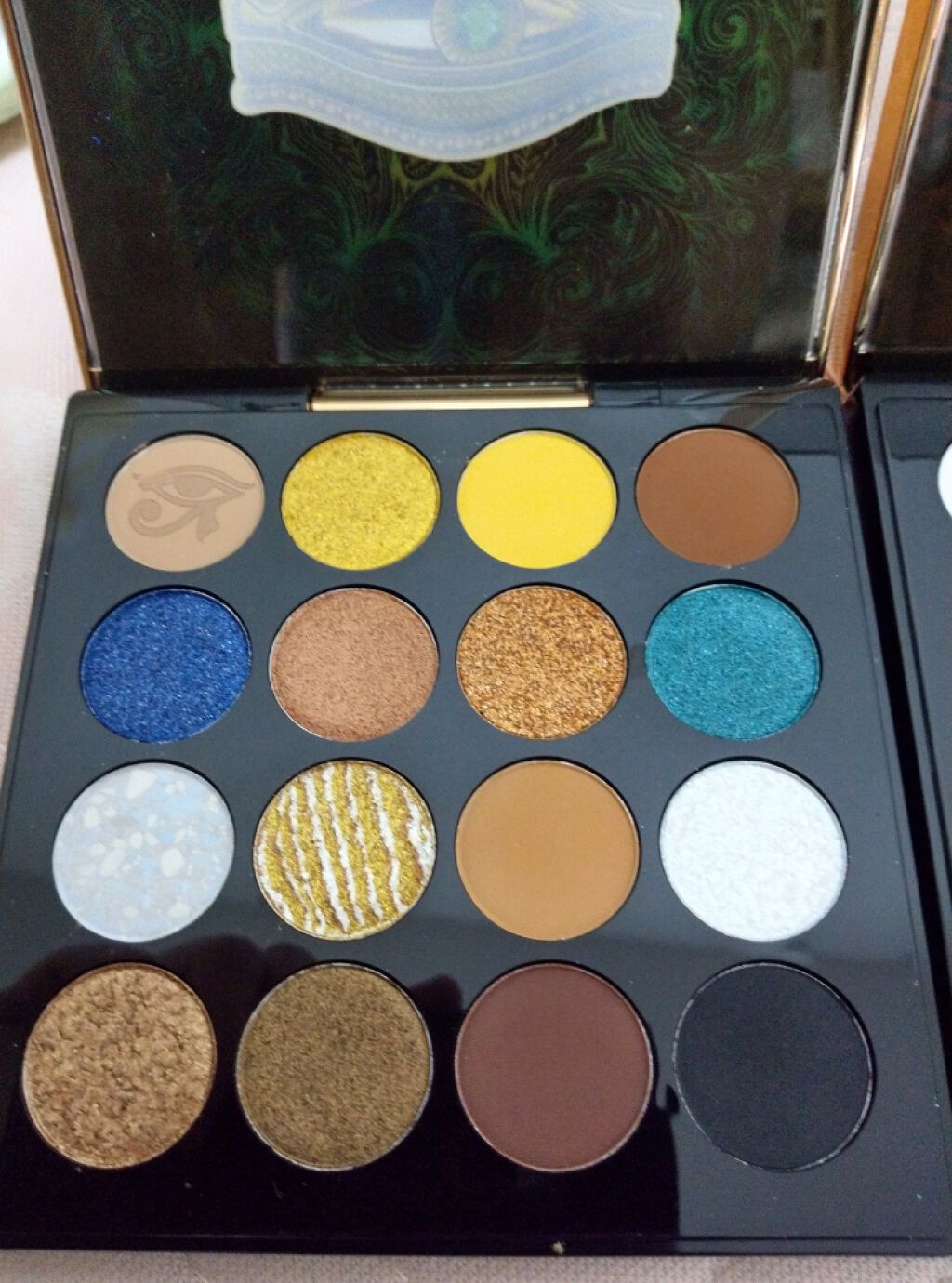 大英博物館 エジプトシリーズ アイシャドウパレット/ZEESEA/アイシャドウパレットを使ったクチコミ(3枚目)