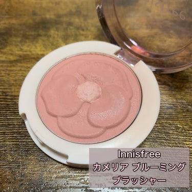 済州 カラーピッカー椿ブルーミングチーク/innisfree/パウダーチークを使ったクチコミ（1枚目）