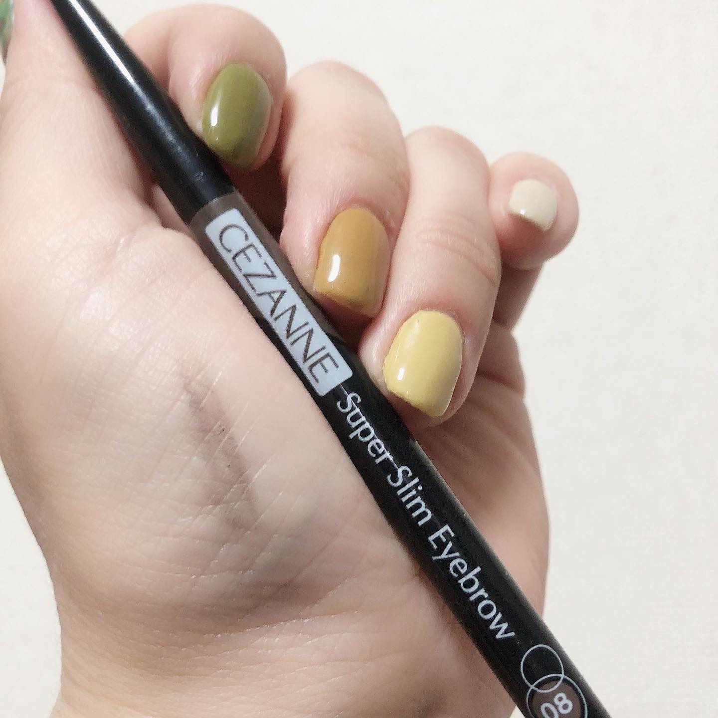 超細芯アイブロウ/CEZANNE/アイブロウペンシルを使ったクチコミ（2枚目）