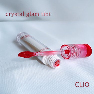 クリスタル グラム ティント 05 FRESH CHERRY/CLIO/口紅を使ったクチコミ（1枚目）