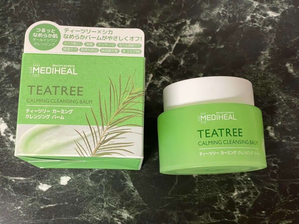 ティーツリーカーミングクレンジングバーム/MEDIHEAL/クレンジングバームを使ったクチコミ(1枚目)
