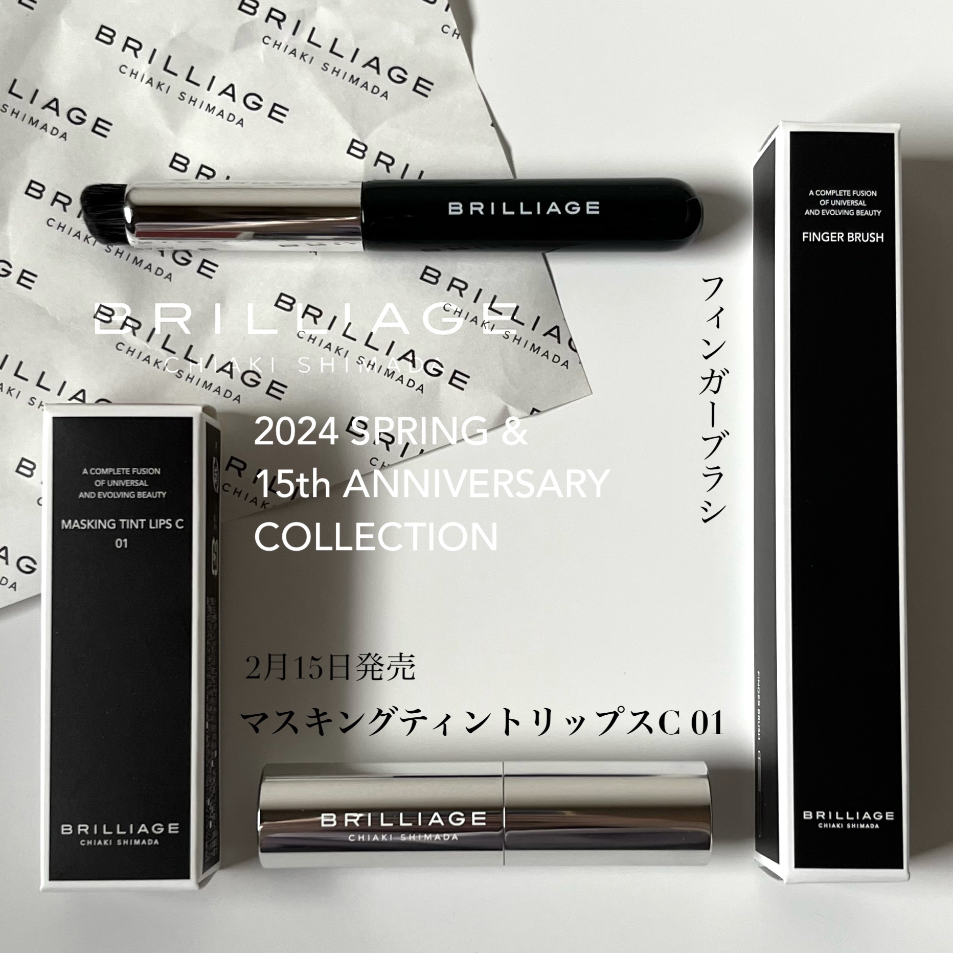 マスキング ティント リップス C/ブリリアージュ/リップティントを使ったクチコミ（2枚目）