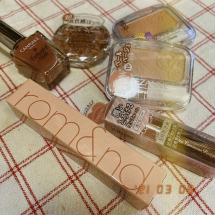 ジューシーラスティングティント/rom&nd/リップティントを使ったクチコミ(1枚目)