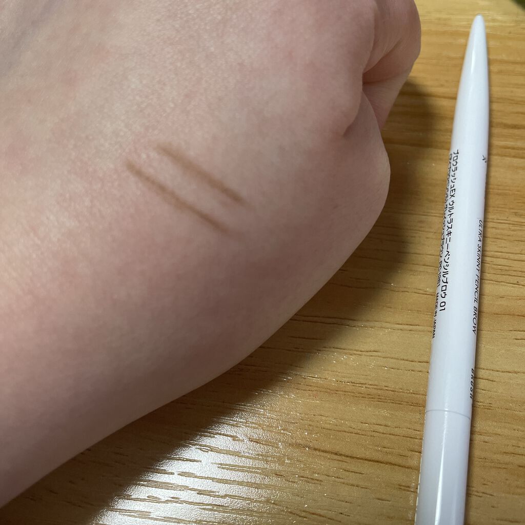 ブロウラッシュEX ウルトラスキニーペンシルブロウ N/ブロウラッシュ/アイブロウペンシルを使ったクチコミ(3枚目)