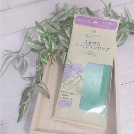 うるつるシートクレンジング/ボタニカルフォース/クレンジングシートを使ったクチコミ(2枚目)