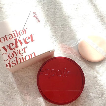 プロテーラービーベルベットカバークッション/espoir/クッションファンデーションを使ったクチコミ(1枚目)