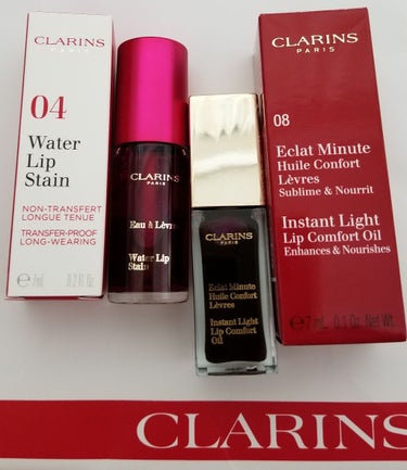 ウォーターリップ ステイン/CLARINS/リップケア・リップクリームを使ったクチコミ（1枚目）