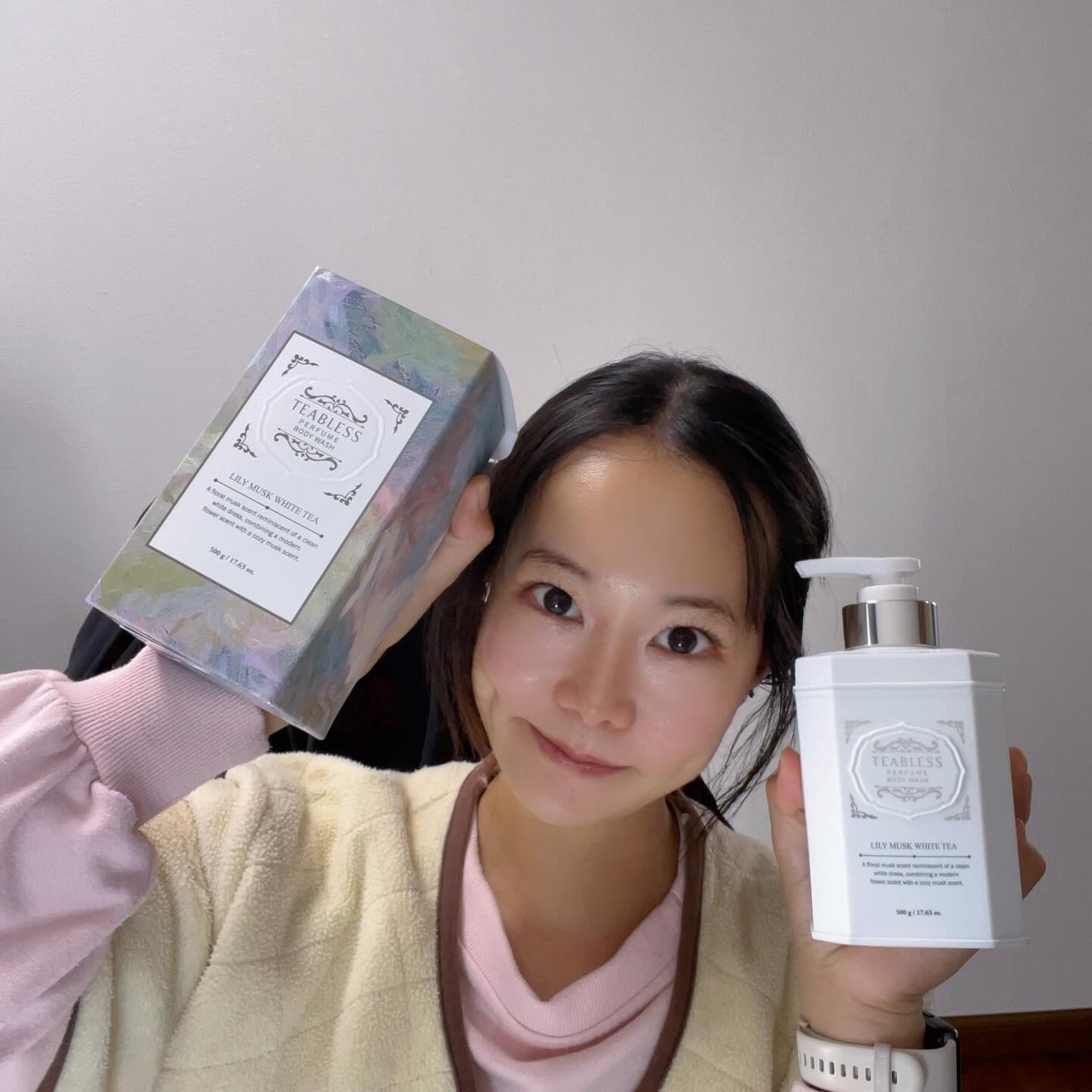 パフュームボディウォッシュ リリームスクホワイトティー/TEABLESS/ボディソープを使ったクチコミ(7枚目)