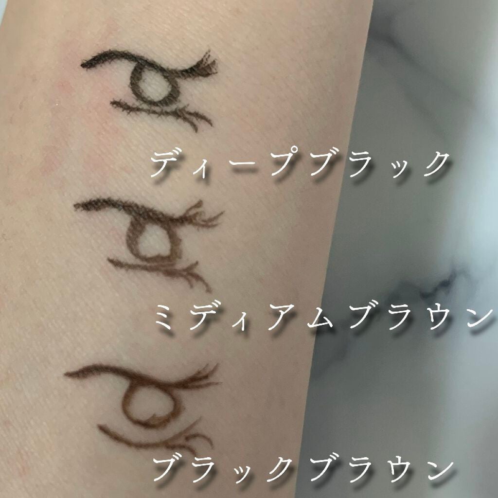 「密着アイライナー」ショート筆リキッド/デジャヴュ/リキッドアイライナーを使ったクチコミ(2枚目)