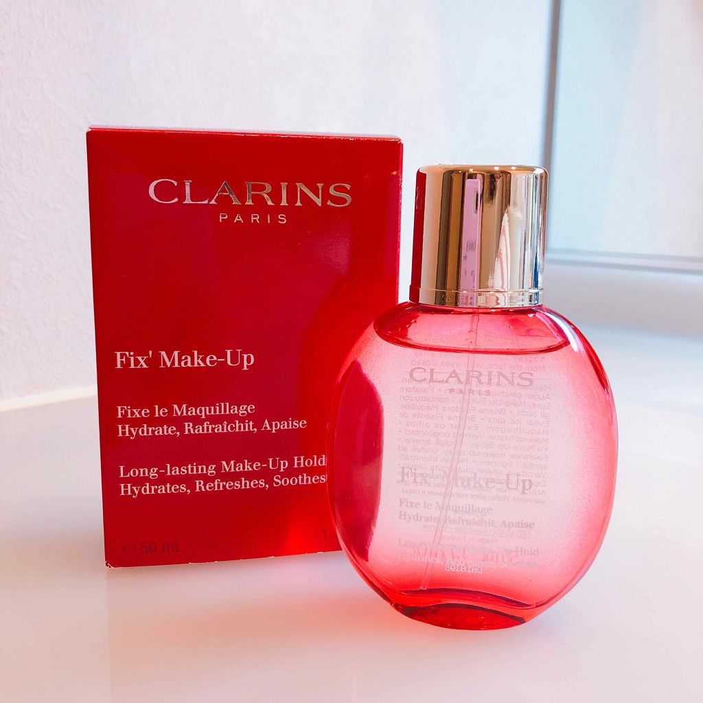 フィックス メイクアップ/CLARINS/ミスト状化粧水を使ったクチコミ(1枚目)