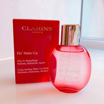 フィックス メイクアップ/CLARINS/ミスト状化粧水を使ったクチコミ(1枚目)