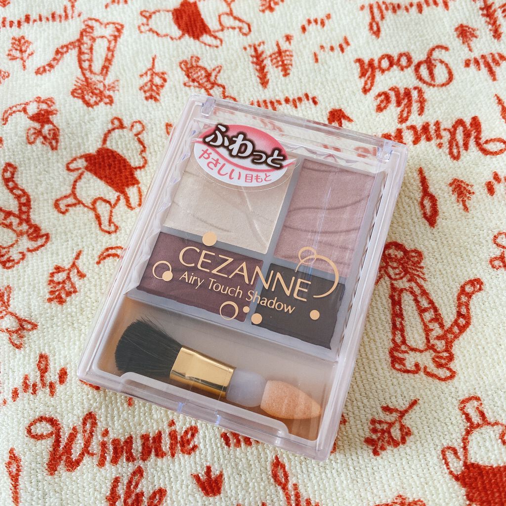 エアリータッチシャドウ/CEZANNE/アイシャドウパレットを使ったクチコミ（1枚目）