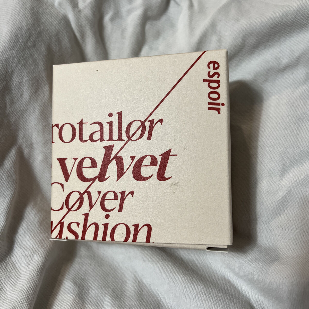 プロテーラービーベルベットカバークッション/espoir/クッションファンデーションを使ったクチコミ（2枚目）